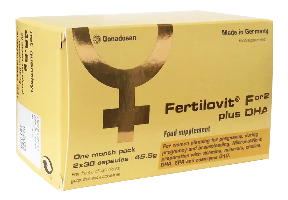 Fertilovit F or 2 plus DHA Fertilovit F or 2 plus DHA